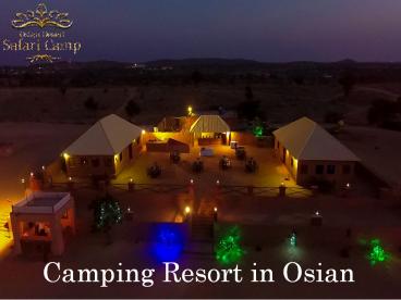 Camping Resort in Osian