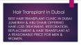 Hair Transplant in Dubai PowerPoint PPT Presentation
