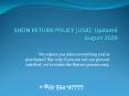Shein return policy|shein returns|shein return PowerPoint PPT Presentation