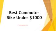 Best Commuter Bike under 1000