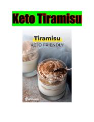 Keto Tiramisu