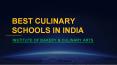 Join Best Culinary Schools in India | CHEF IBCA PowerPoint PPT Presentation