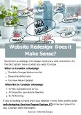 Website Redesign Does it Make Sense PowerPoint PPT Presentation