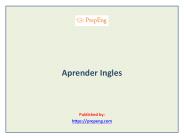 Aprender Ingles