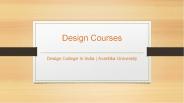 Design Courses - Avantika University (1)