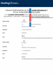 Dusseldorf Dedicated Server