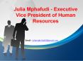 Julia Mphafudi is Director Human Resources and Development PowerPoint PPT Presentation
