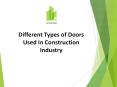 Different Types of Doors Used In House Construction PowerPoint PPT Presentation