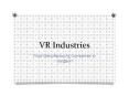 VR Industries- Golden Gate Nut Company PowerPoint PPT Presentation