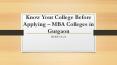 IBMRB School-MBA Colleges in Gurgaon (2) PowerPoint PPT Presentation