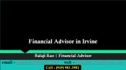 Financial Advisor Irvine