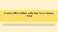 Essential EMI Card Details on the Bajaj Finserv Customer Portal PowerPoint PPT Presentation