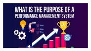 What is the purpose of a performance management system