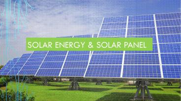 Solar Energy & Solar Panels- Ramther Power Technology- Kerala