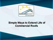 Simple Ways to Extend Life of Commercial Roofs