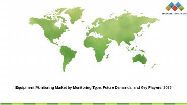 Equipment Monitoring Market