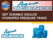 GET DURABLE GOULDS HYDROPRO PRESSURE TANKS