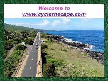 Cycle The Cape Provides Bicycle Rental in Cape Town