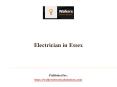Electrician in Essex PowerPoint PPT Presentation