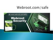 Webroot.com/safe