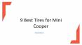 9 Best Tires for Mini Cooper PowerPoint PPT Presentation