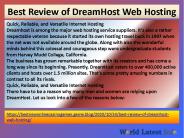 Best Review of DreamHost Web Hosting