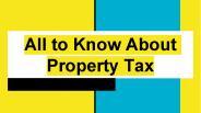 Property Tax Can be Paid Online & Offline