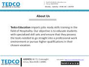 Chef Course In India