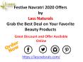 Lass Naturals - Navratri Festive Offers on Beauty Products of up to 30%