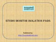 Studio Monitor Isolation Pads