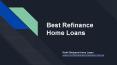 Best Refinance Home Loans Brisbane PowerPoint PPT Presentation
