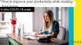 How to improve your productivity while working from home PowerPoint PPT Presentation