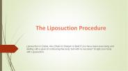 THE LIPOSUCTION PROCEDURE