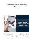 8 Important Email Marketing Metrics PowerPoint PPT Presentation