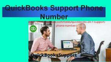 QuickBooks Support phone number