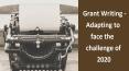 Grant Writing - Adapting to face the challenge of 2020 PowerPoint PPT Presentation