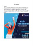 Hair Transplant In Hyderabad (1) PowerPoint PPT Presentation