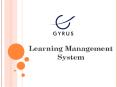 Non-Profits LMS | Gyrus Systems PowerPoint PPT Presentation
