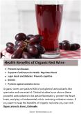 Health Benefits of Organic Red Wine PowerPoint PPT Presentation