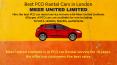 Best PCO Rental Cars in London PowerPoint PPT Presentation