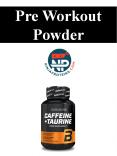 Pre Workout Powder PowerPoint PPT Presentation