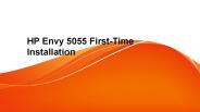 HP Envy 5055 Setup and Installation