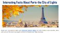 Interesting Facts About Paris-the City of Lights PowerPoint PPT Presentation