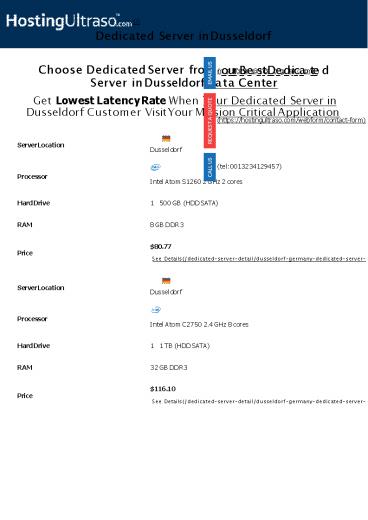 Dusseldorf Dedicated Server (1)