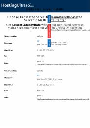Malta Dedicated Server (1)