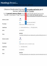 Perth Dedicated Server (1)