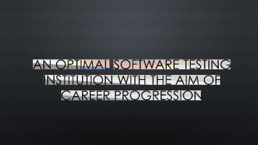 Digital Automation Testing tools training Chennai