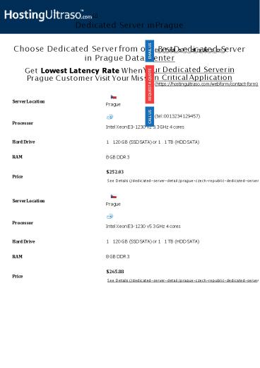 Prague Dedicated Server (1)