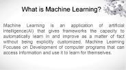 Machine Learning Training institute in Delhi