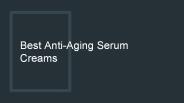 Facial Oils And Serums